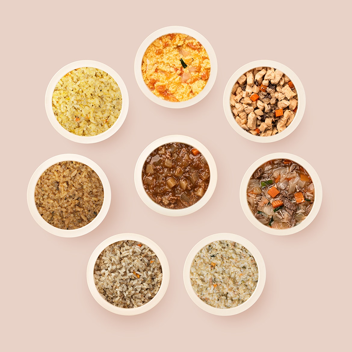 유아기 4팩+반찬 4팩 SET